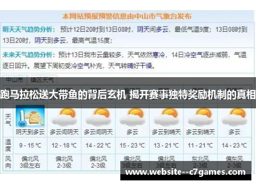 跑马拉松送大带鱼的背后玄机 揭开赛事独特奖励机制的真相 跑马拉松送大带鱼的背后玄机 揭开赛事独特奖励机制的真相